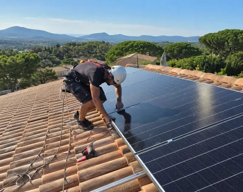Installateur panneaux solaires Brignac — pose photovoltaïque sur toiture
